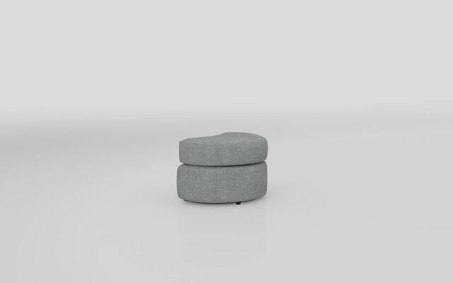 Aurora Fabric Twister Footstool  - poltronesofà at ScS