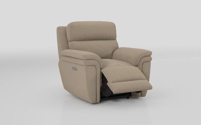 Maer Power Recliner Chair with Power Head Tilt & Lumbar - poltronesofà at ScS