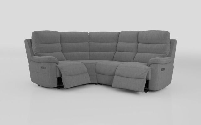 Ossett 1 Corner 2 Power Sofa with Head Tilt  - poltronesofà at ScS