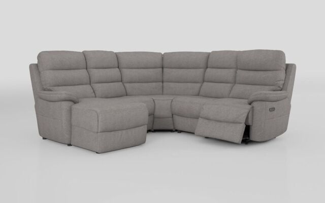 Ossett 2 Corner 2 Left Hand Facing Chaise Right Hand Facing Power Sofa with Head Tilt - poltronesofà at ScS