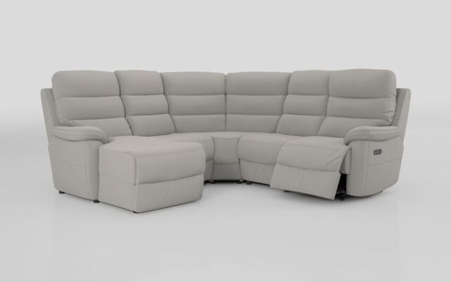 Ossett 2 Corner 2 Left Hand Facing Chaise Right Hand Facing Power Sofa with Head Tilt  - poltronesofà at ScS