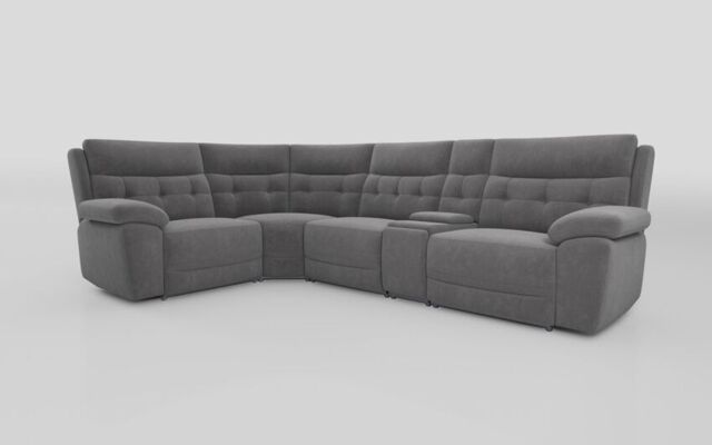 Belford 1 Corner 3 Sofa with Console  - poltronesofà at ScS