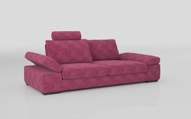 Savazza 3 Seater Sofa with Adjustable Back Rest  - poltronesofà at ScS