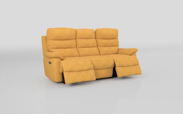 Ossett 3 Seater Power Recliner Sofa with Head Tilt - poltronesofà at ScS
