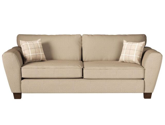 Theo Fabric 3 Seater Standard Back Sofa  - poltronesofà at ScS