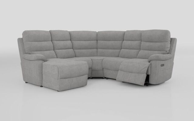 Ossett 2 Corner 2 Left Hand Facing Chaise Right Hand Facing Power Sofa with Head Tilt - poltronesofà at ScS