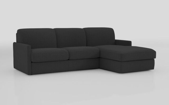 Barete Slim Arm 4 Seater Sofa Bed with Left Hand Facing Large Lounger - poltronesofà at ScS