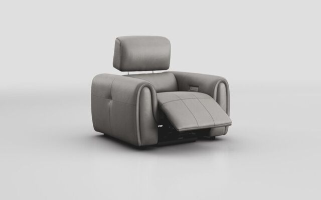 Serra Power Recliner Chair with Power Head Tilt  - poltronesofà at ScS