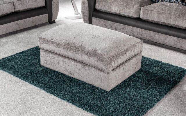 Kadie Fabric Banquette Footstool  - poltronesofà at ScS