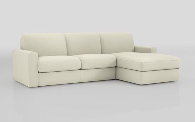Barete Large Arm 4 Seater Sofa Bed with Right Hand Facing Large Lounger  - poltronesofà at ScS