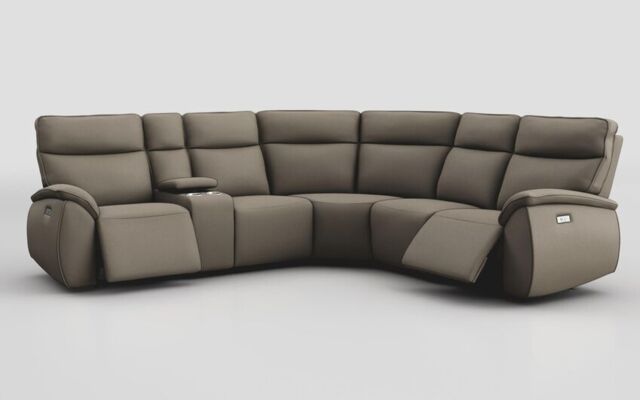 Solara 2 Corner 2 Power with Regular Storage Console - poltronesofà at ScS