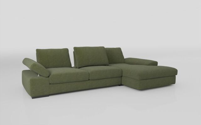 Savazza 4 Seater Sofa with Adjustable Back Rest Right Hand Facing Lounger - poltronesofà at ScS