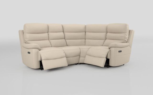 Ossett 2 Corner 1 Power Sofa with Head Tilt  - poltronesofà at ScS