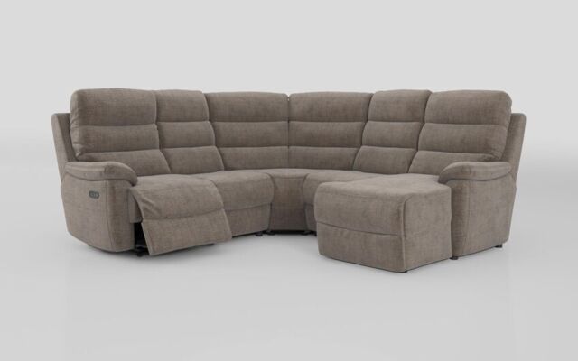 Ossett 2 Corner 2 Right Hand Facing Chaise Left Hand Facing Power Sofa with Head Tilt  - poltronesofà at ScS