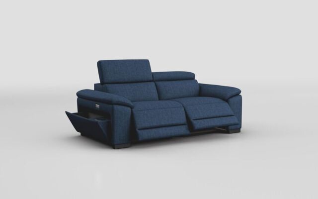 Mesola 3 Seater Power Recliner Sofa with Manual Head Tilt - poltronesofà at ScS