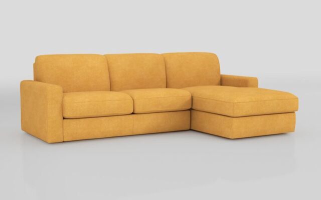Barete Large Arm 4 Seater Sofa Bed with Right Hand Facing Large Lounger  - poltronesofà at ScS