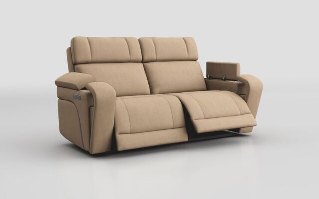 Adstock 3 Seater Power Recliner With Power Head Tilt - poltronesofà at ScS