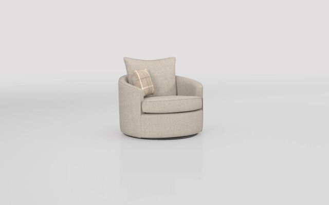Theo Fabric Twister Chair  - poltronesofà at ScS