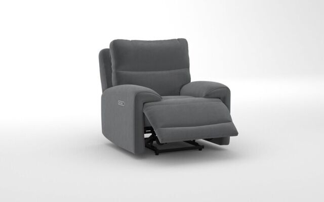 Caldbeck Power Recliner Chair with Power Head Tilt, Lumbar & Heat - poltronesofà at ScS