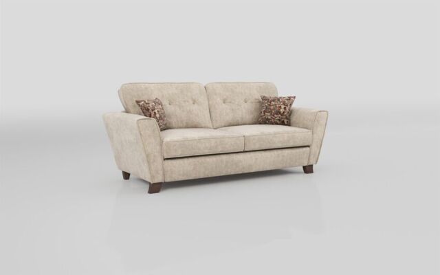 Living Esme Fabric 3 Seater Sofa  - poltronesofà at ScS