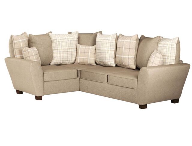 Theo Fabric 1 Corner 2 Scatter Back Sofa - poltronesofà at ScS