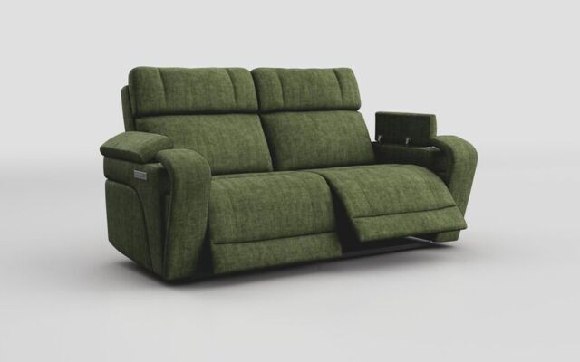 Adstock 3 Seater Power Recliner With Power Head Tilt - poltronesofà at ScS
