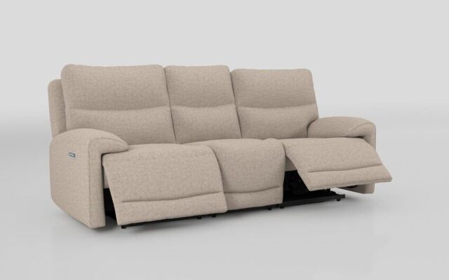 Caldbeck 3 Seater Power Recliner Sofa with Power Head Tilt - poltronesofà at ScS
