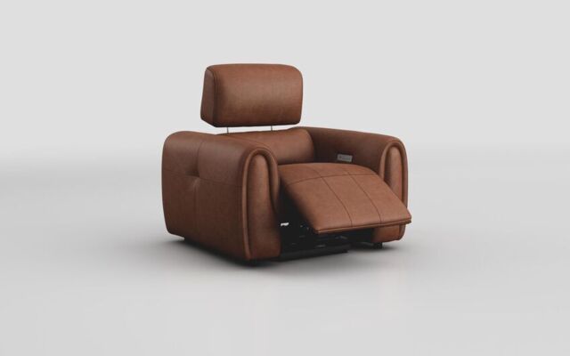 Serra Power Recliner Chair with Power Head Tilt  - poltronesofà at ScS