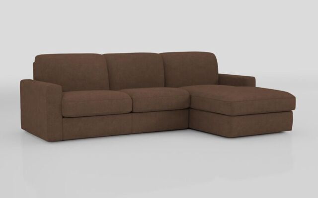Barete Large Arm 4 Seater Sofa Bed with Right Hand Facing Large Lounger - poltronesofà at ScS