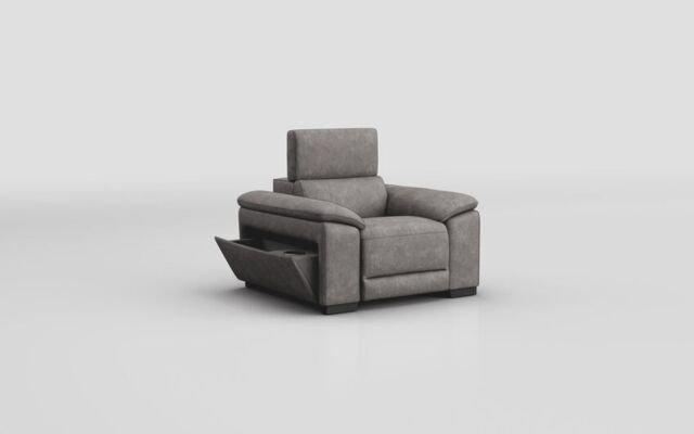 Mesola Armchair with Manual Head Tilt - poltronesofà at ScS