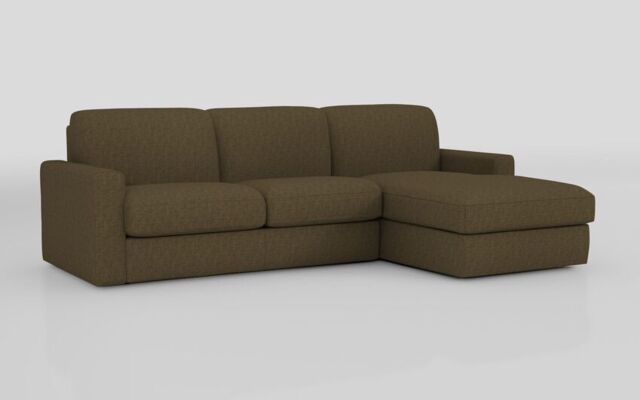 Barete Large Arm 4 Seater Sofa Bed with Right Hand Facing Large Lounger - poltronesofà at ScS