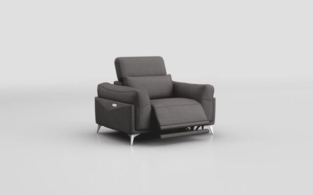 Gattolino Power Recliner Chair with Manual Head Tilt  - poltronesofà at ScS