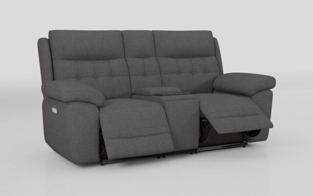 Belford 2 Seater Power Recliner Sofa with Media Console - poltronesofà at ScS