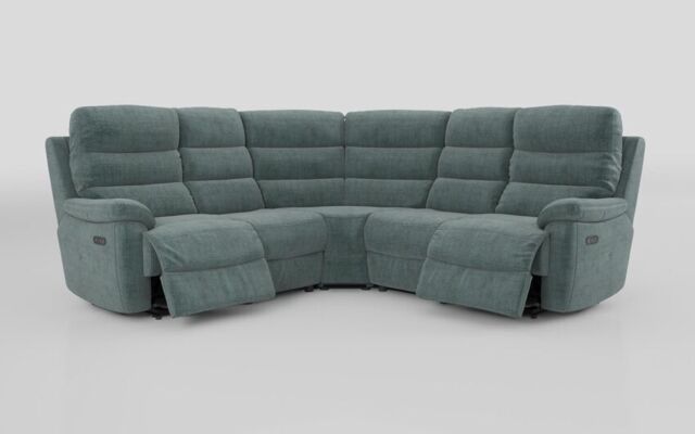 Ossett 2 Corner 2 Power Sofa with Head Tilt  - poltronesofà at ScS