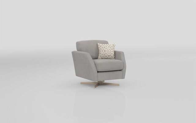 Aspen Fabric Swivel Chair - poltronesofà at ScS