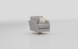 Aspen Fabric Swivel Chair  - poltronesofà at ScS