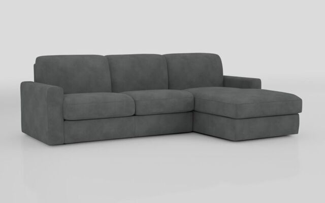 Barete Large Arm 4 Seater Sofa Bed with Right Hand Facing Large Lounger - poltronesofà at ScS