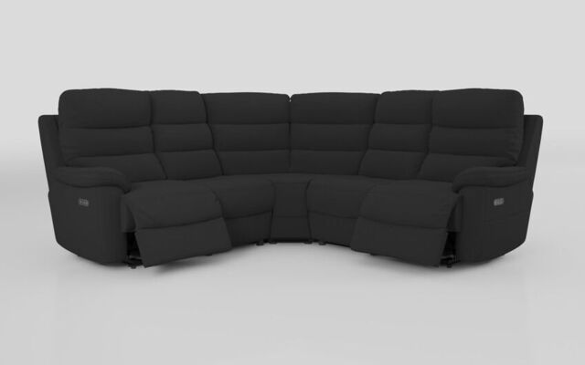 Ossett 2 Corner 2 Power Sofa with Head Tilt - poltronesofà at ScS