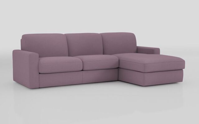 Barete Large Arm 4 Seater Sofa Bed with Right Hand Facing Large Lounger  - poltronesofà at ScS