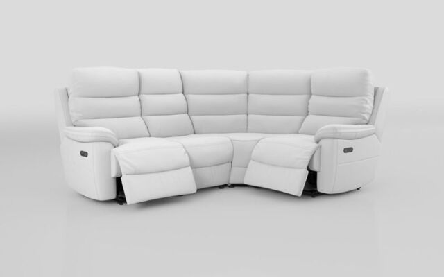 Ossett 2 Corner 1 Power Sofa with Head Tilt  - poltronesofà at ScS
