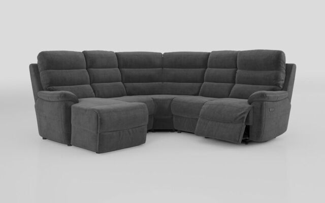 Ossett 2 Corner 2 Left Hand Facing Chaise Right Hand Facing Power Sofa with Head Tilt - poltronesofà at ScS