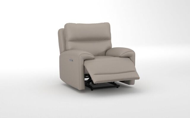 Caldbeck Power Recliner Chair with Power Head Tilt, Lumbar & Heat  - poltronesofà at ScS