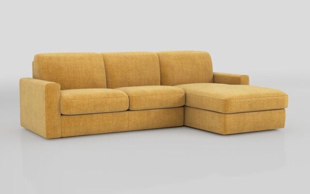 Barete Large Arm 4 Seater Sofa Bed with Right Hand Facing Large Lounger  - poltronesofà at ScS
