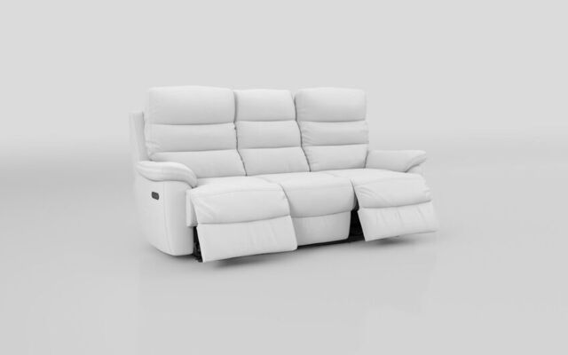 Ossett 3 Seater Power Recliner Sofa with Head Tilt  - poltronesofà at ScS
