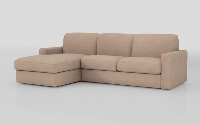 Barete Large Arm 4 Seater Sofa Bed with Left Hand Facing Large Lounger  - poltronesofà at ScS