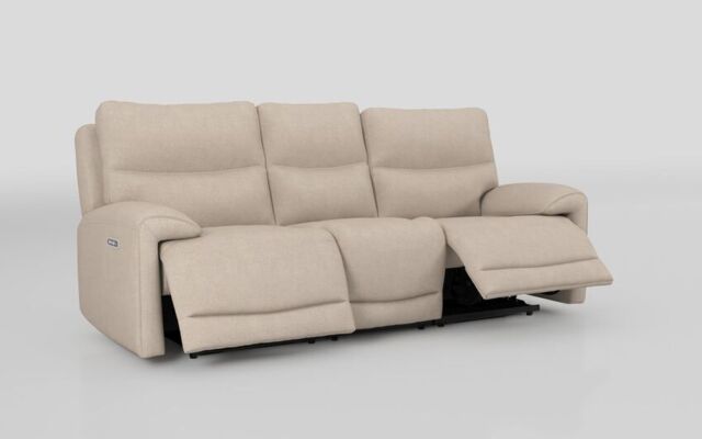 Caldbeck 3 Seater Power Recliner Sofa with Power Head Tilt - poltronesofà at ScS