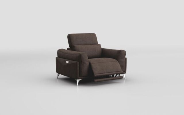 Gattolino Power Recliner Chair with Manual Head Tilt  - poltronesofà at ScS