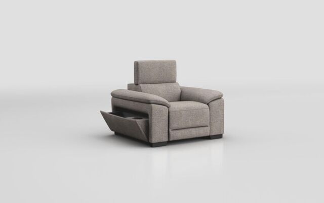 Mesola Armchair with Manual Head Tilt - poltronesofà at ScS