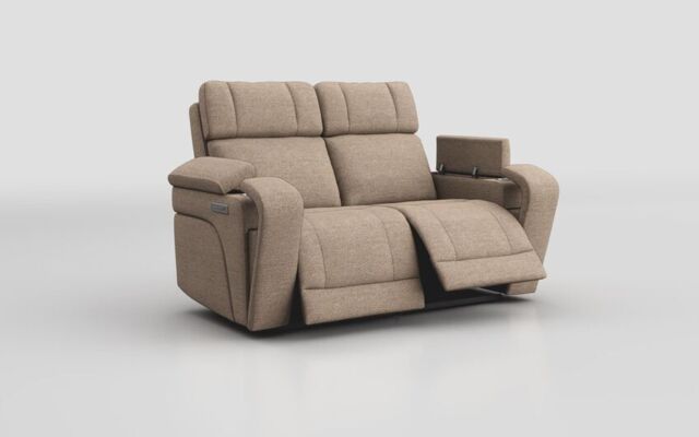 Adstock 2 Seater Power Recliner With Power Head Tilt - poltronesofà at ScS