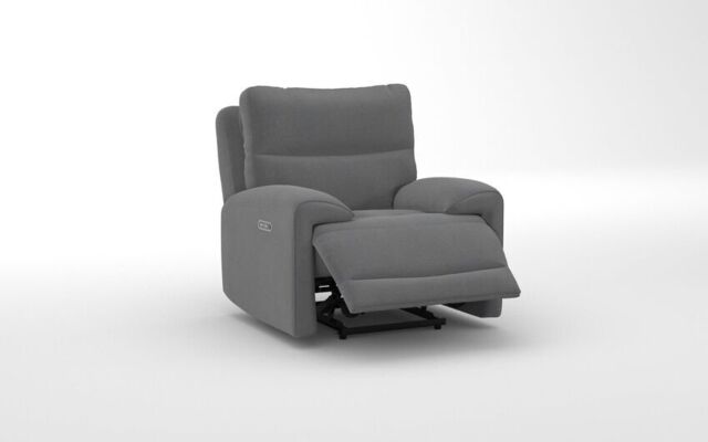 Caldbeck Power Recliner Chair with Power Head Tilt, Lumbar & Heat  - poltronesofà at ScS